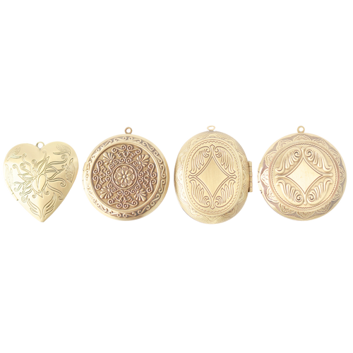 Refill My Solid Perfume Locket Necklace (Large Locket)