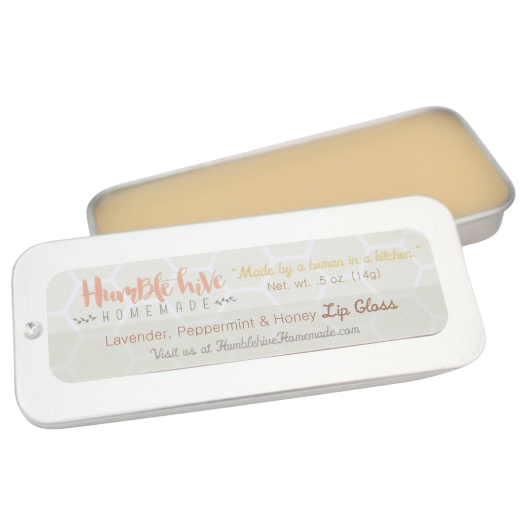 Lavender, Peppermint & Honey Lip Gloss