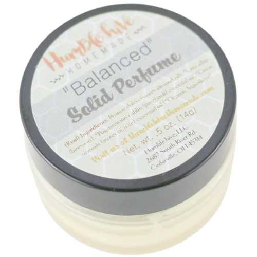 Solid Perfume/ Cologne Jar (.5 oz)-