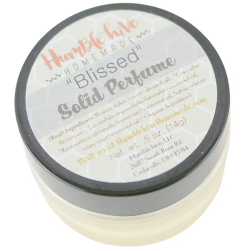Solid Perfume Jar (.5 oz)-