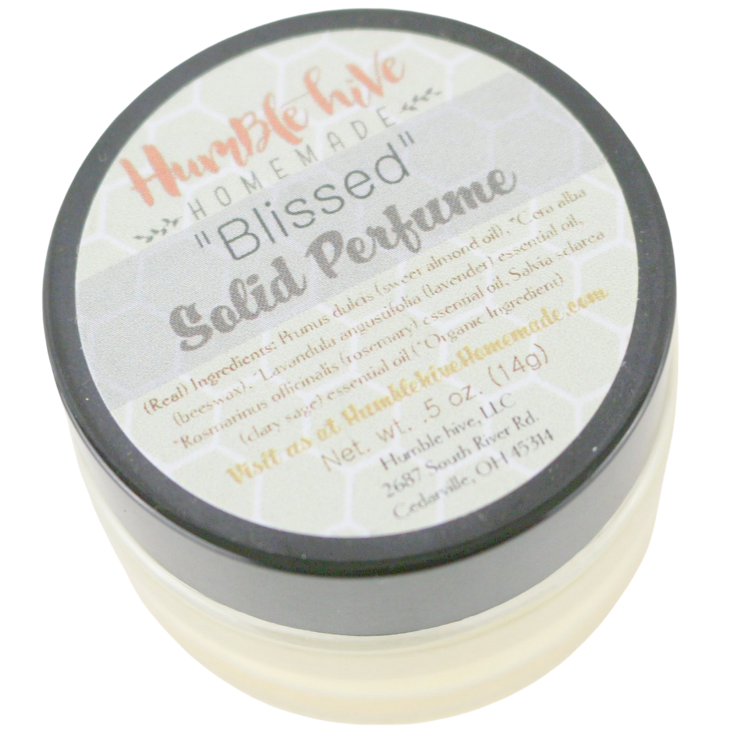 Solid Perfume Jar (.5 oz)-