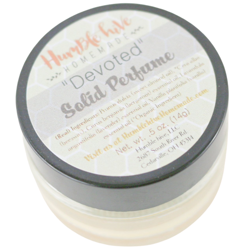 Solid Perfume/ Cologne Jar (.5 oz)-