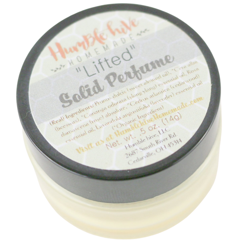 Solid Perfume Jar (.5 oz)- 