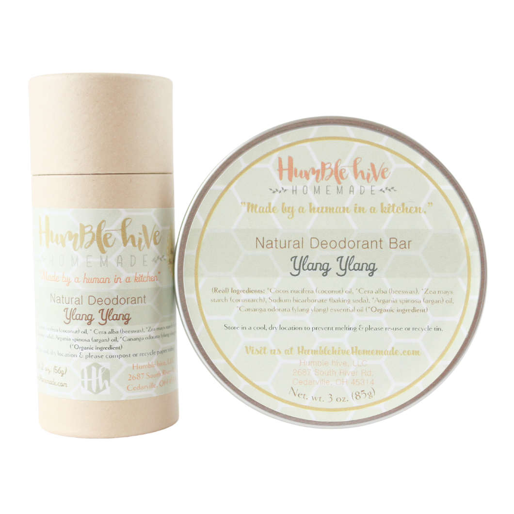 Toxin-Free, Natural Deodorant- Ylang Ylang