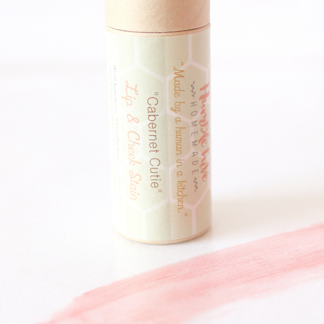 Cabernet Cutie: Cocoa Butter Infused Lip & Cheek Stain