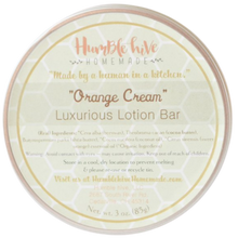 "Orange Cream"- Luxurious Lotion Bar (3 oz.)