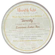"Serenity"- Lavender Oil-Infused Luxurious Lotion Bar (3 oz.)